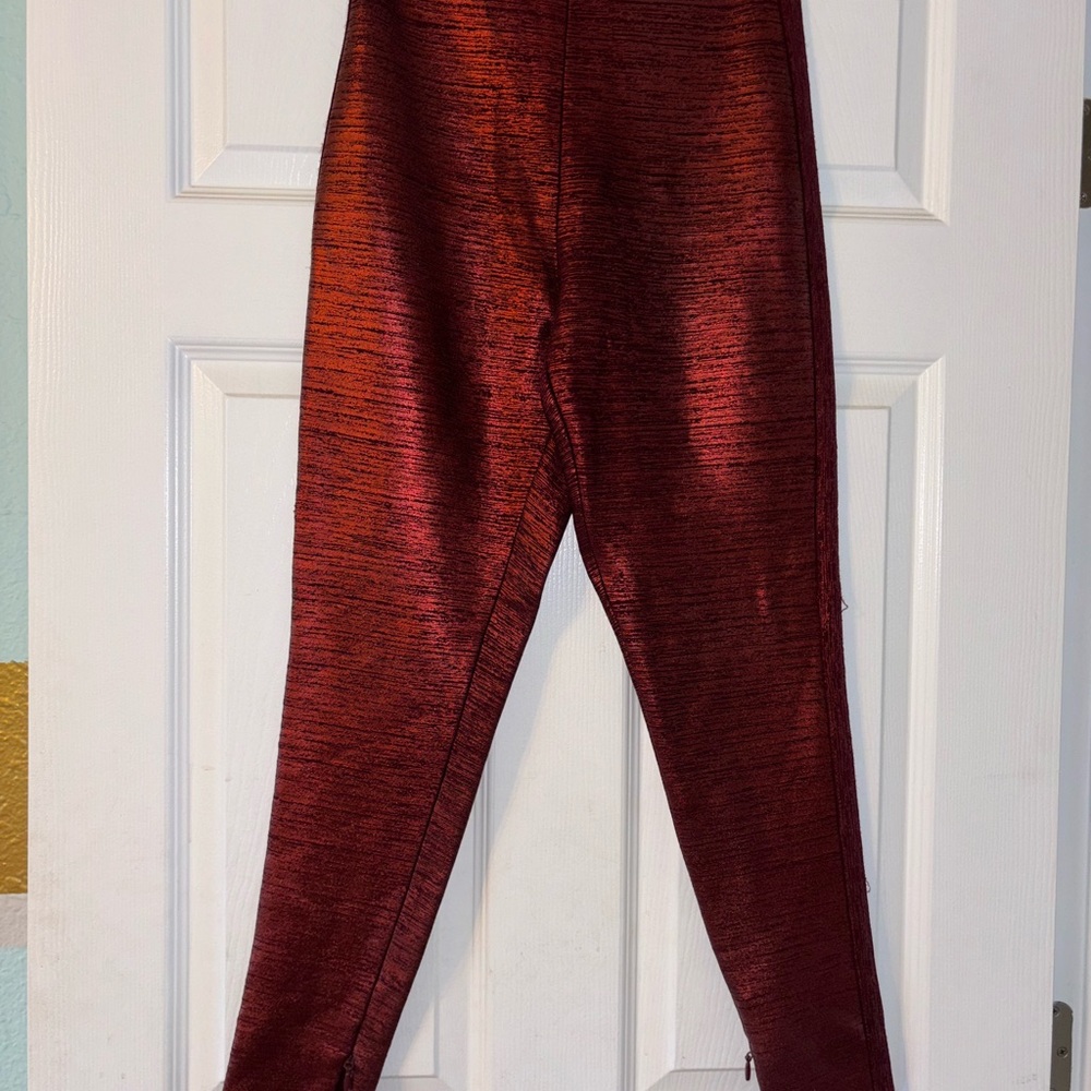 House of CB Red Leggings
